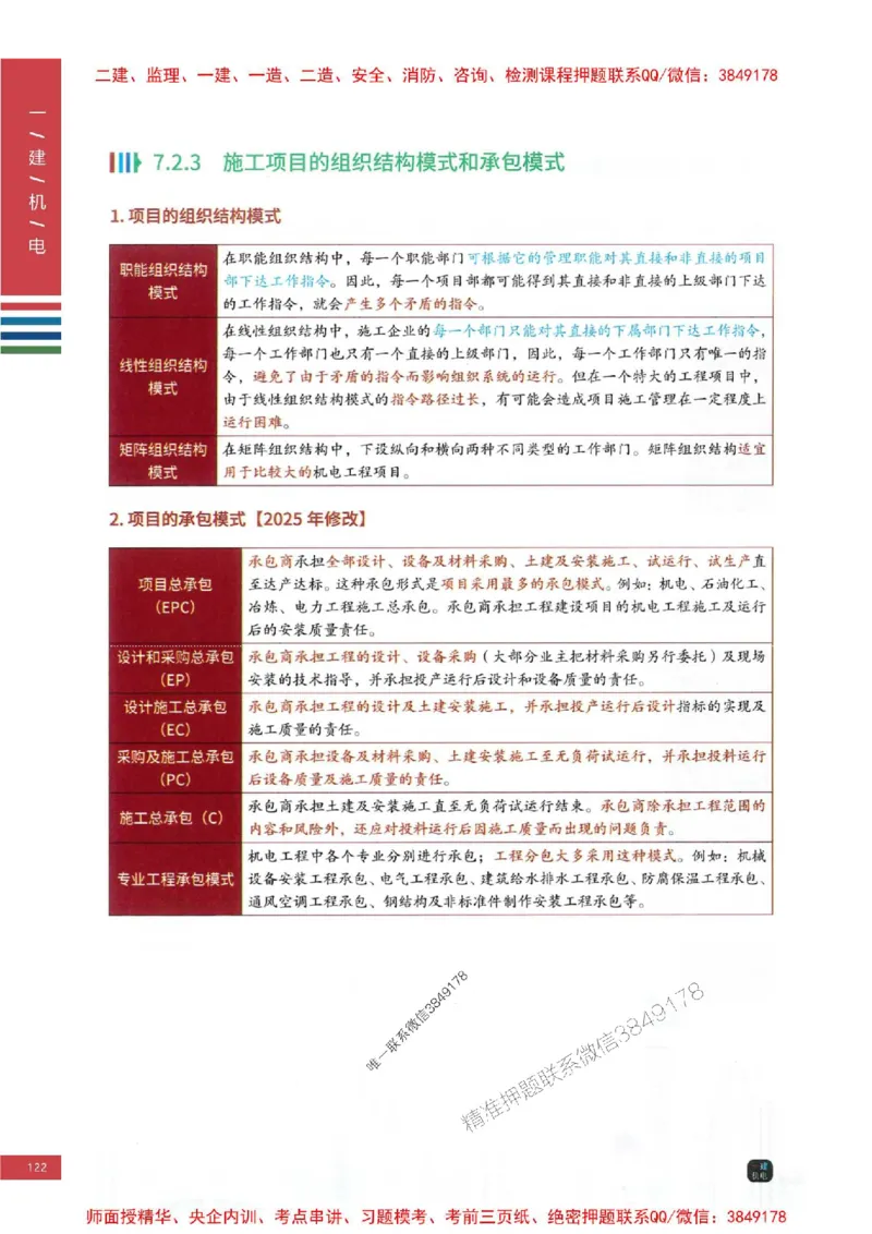 2025年一建-机电-四色笔记高清_2026年一级建造师_2026年一建机电_2025年一建机电SVIP_01-精华文档✿电子教材✿历年真题_18-机电《新版-四色笔记》SMR推荐