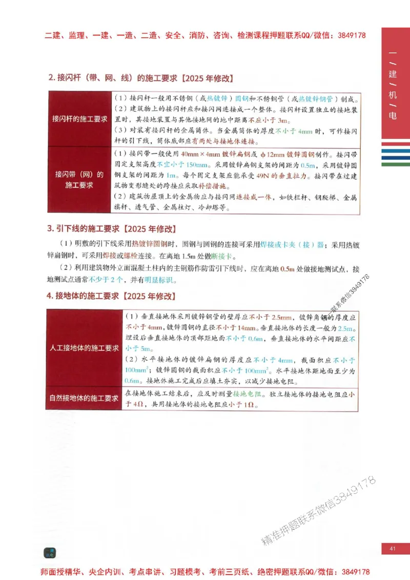 2025年一建-机电-四色笔记高清_2026年一级建造师_2026年一建机电_2025年一建机电SVIP_01-精华文档✿电子教材✿历年真题_18-机电《新版-四色笔记》SMR推荐