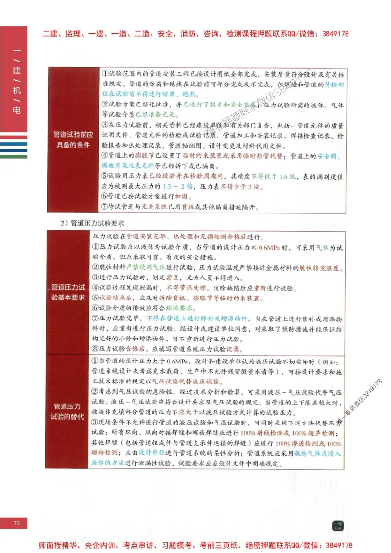 2025年一建-机电-四色笔记高清_2026年一级建造师_2026年一建机电_2025年一建机电SVIP_01-精华文档✿电子教材✿历年真题_18-机电《新版-四色笔记》SMR推荐