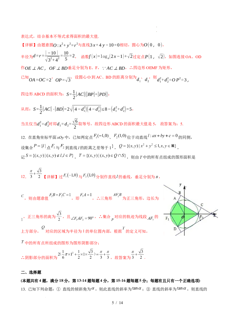 2025-2026学年高二上学期数学第一次月考直线和圆的方程卷全解析测试范围：沪教版2020选修第一册第一、二章（上海专用）(1)_1多考区联考