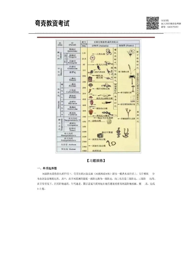 考前必背｜高中教资《地理》最全考点背诵笔记与模版，一遍上岸_4-教培资料-26年最新资料-同步更新_初中高中教资_03科三专项（进去保存报考的学科即可）