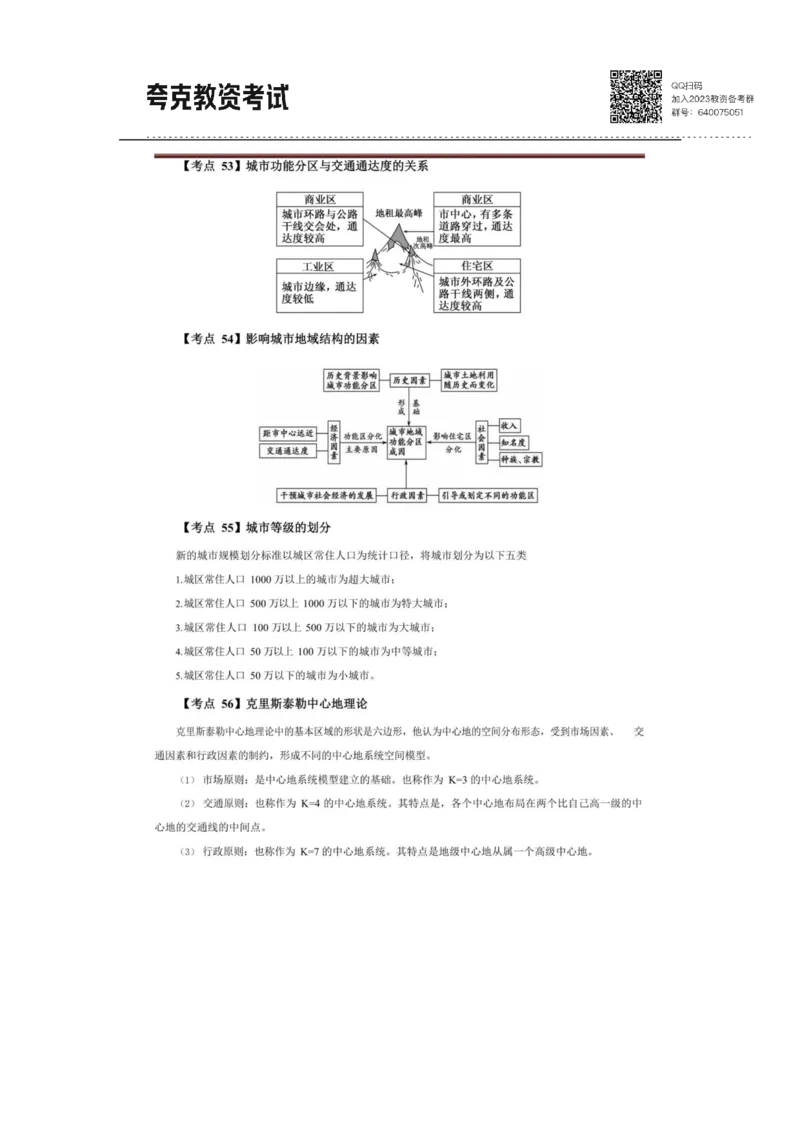 考前必背｜高中教资《地理》最全考点背诵笔记与模版，一遍上岸_4-教培资料-26年最新资料-同步更新_初中高中教资_03科三专项（进去保存报考的学科即可）