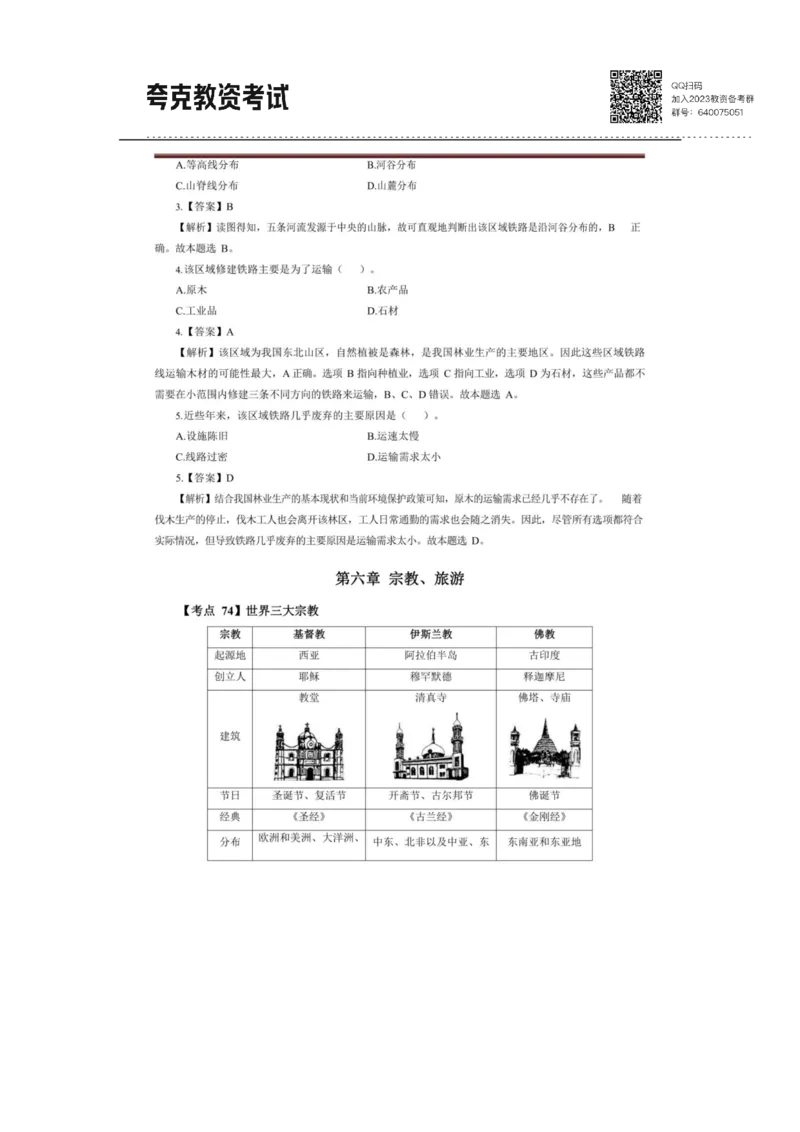 考前必背｜高中教资《地理》最全考点背诵笔记与模版，一遍上岸_4-教培资料-26年最新资料-同步更新_初中高中教资_03科三专项（进去保存报考的学科即可）