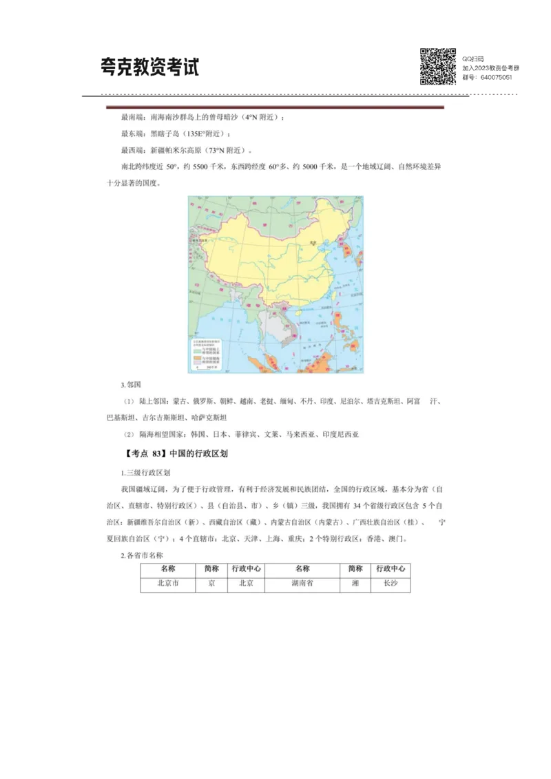 考前必背｜高中教资《地理》最全考点背诵笔记与模版，一遍上岸_4-教培资料-26年最新资料-同步更新_初中高中教资_03科三专项（进去保存报考的学科即可）