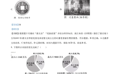 精品解析：2022年福建省中考历史真题（解析版）_中考真题_6.历史中考真题2015-2024年_2022中考历史真题104份18