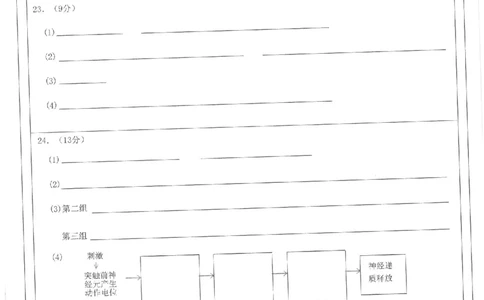 生物答题卡_2024届辽宁省锦州市高三上学期1月期末考试_辽宁省锦州市2024届高三上学期1月期末考试生物