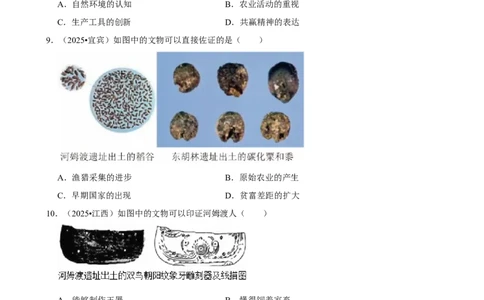2026年中考历史常考考点专题之史前时期_162026年中考七科常考考点专题资料_006中考历史常考考点专题