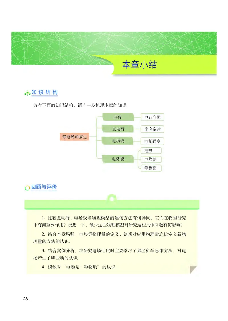 粤教版物理必修第三册高清教材_4-教培资料-26年最新资料-同步更新_初中高中教资_03科三专项（进去保存报考的学科即可）_02科三专项（笔记真题思维导图教学设计版本二）