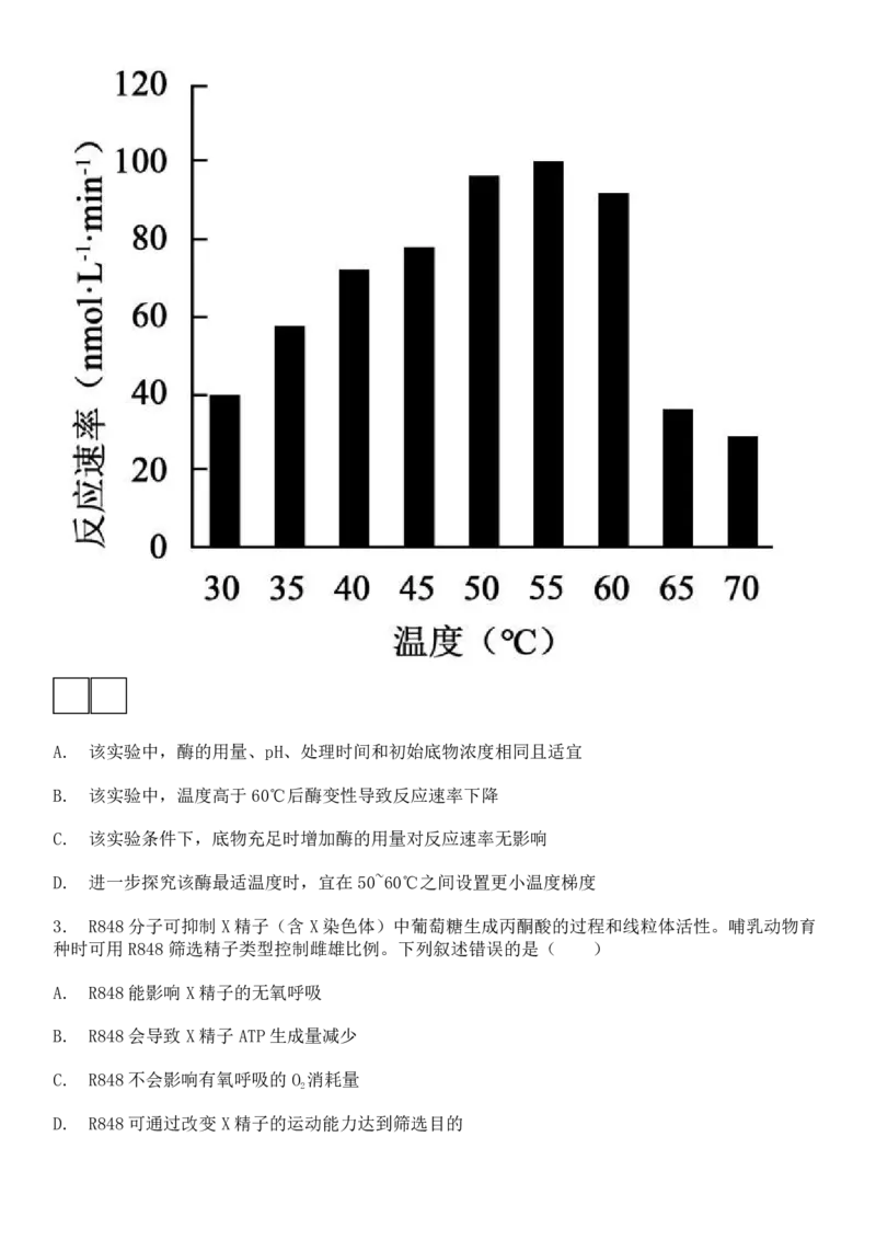 2025年贵州高考生物真题及答案_1.高考2025全国各省真题+答案_00.2025各省市高考真题及答案（按省份分类）_16、贵州卷（全科，持续更新）_6.生物