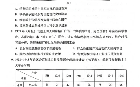 贵州省贵阳市2024-2025学年高二下学期6月期末考试历史试卷（图片版）_2025年7月_250706贵州省贵阳市2024-2025学年高二下学期6月期末（全科）