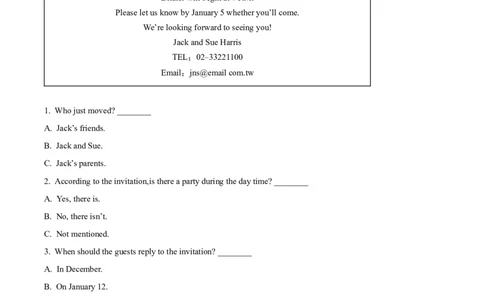 精品解析：2022年湖南省常德市中考英语真题（原卷版）_中考真题_3.英语中考真题2015-2024年_2022中考英语真题143份11