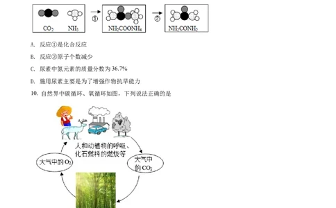 精品解析：2022年四川省成都市中考化学真题（原卷版）_中考真题_5.化学中考真题2015-2024年_2022年中考化学真题（127份）14