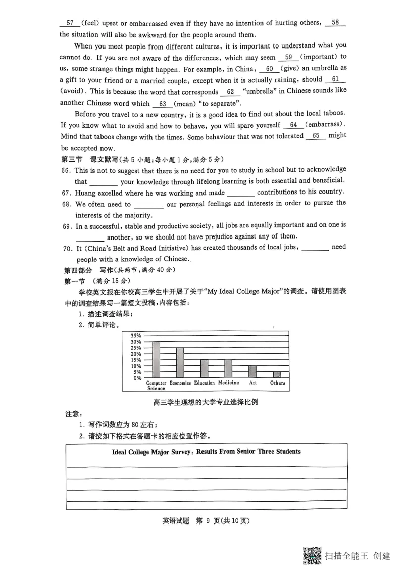 英语试卷（高二下期末联考）_2025年7月_250705湖南新高考教学教研联盟暨长郡二十校联盟2025年高二年级下学期期末联考（全科）