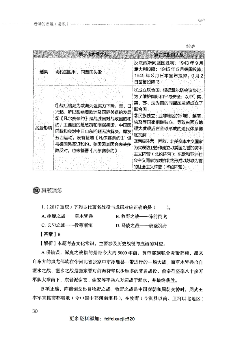 行测的思维（常识）_26吉林考备考资料包_04行测资料包（笔记图推导图等）_03行测的思维