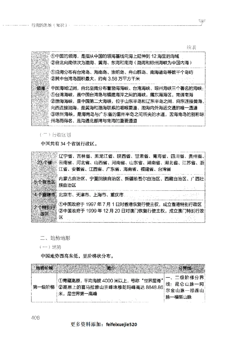 行测的思维（常识）_26吉林考备考资料包_04行测资料包（笔记图推导图等）_03行测的思维