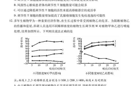 高三生物_251110山西省运城市2026第一学期期中调研测试_山西省运城市2026第一学期期中调研测试生物