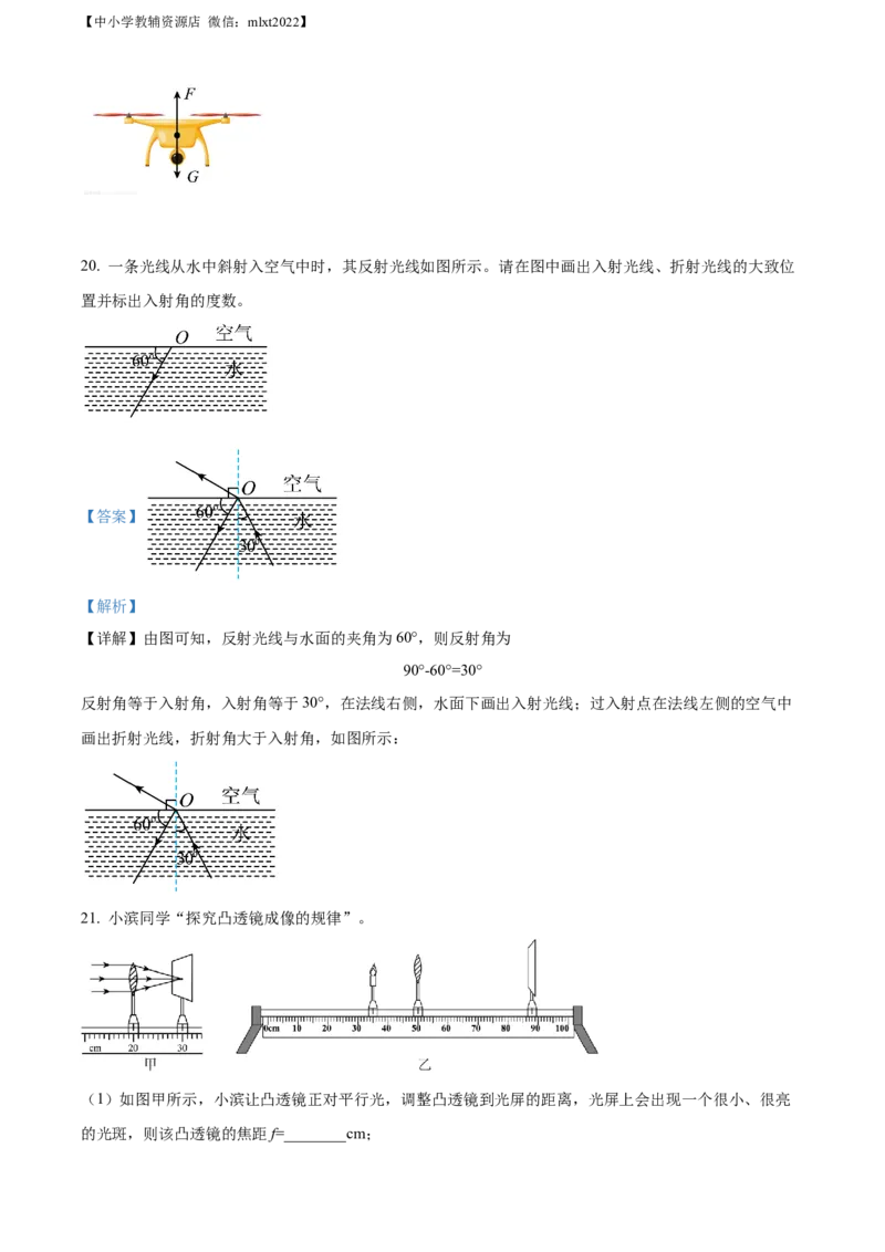 精品解析：2022年山东省滨州市中考物理试题（解析版）_中考真题_4.物理中考真题2015-2024年_2022中考物理真题128份14
