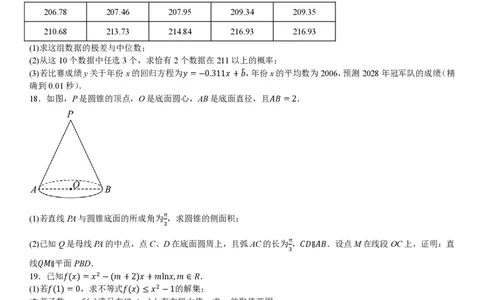 上海数学-试题_1.高考2025全国各省真题+答案_00.2025各省市高考真题及答案（按省份分类）_2、上海卷（全科，持续更新）_2.数学