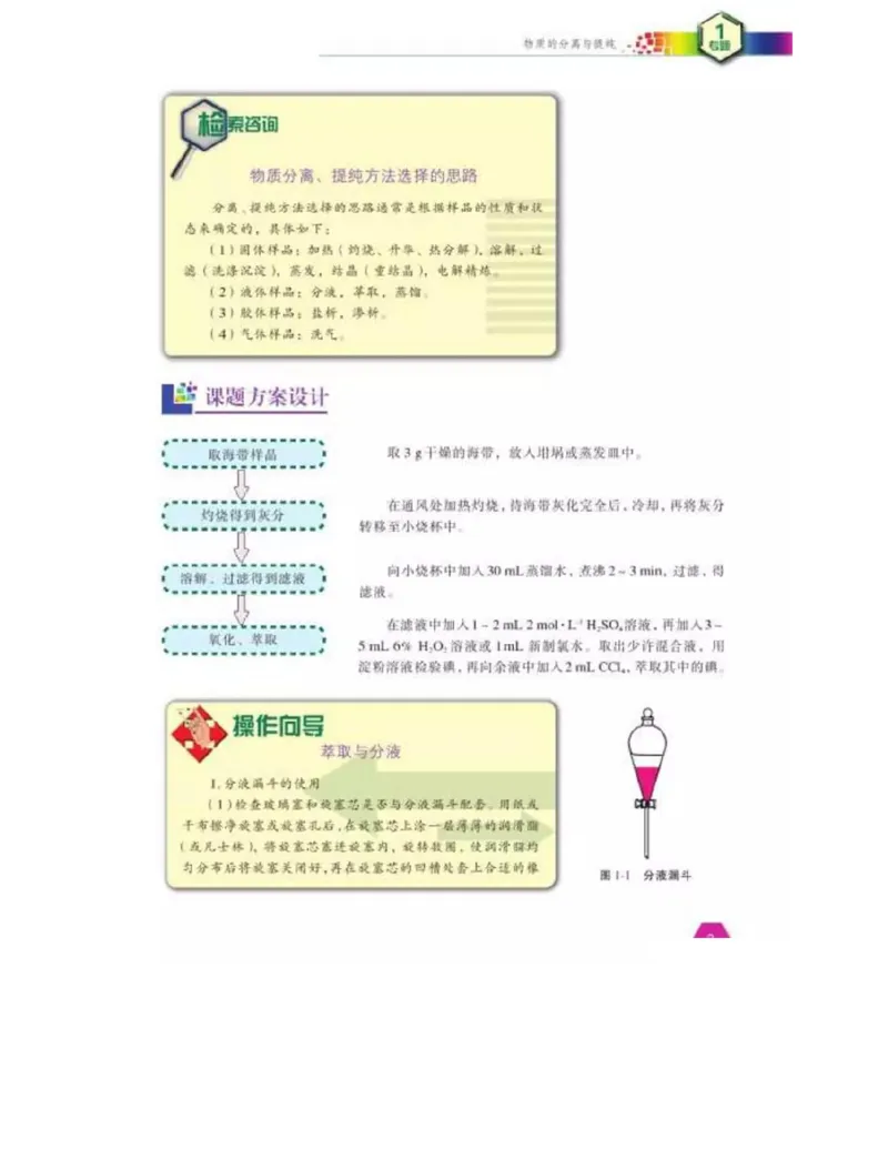 苏教版高中化学选修6《实验化学》_4-教培资料-26年最新资料-同步更新_初中高中教资_03科三专项（进去保存报考的学科即可）_02科三专项（笔记真题思维导图教学设计版本二）