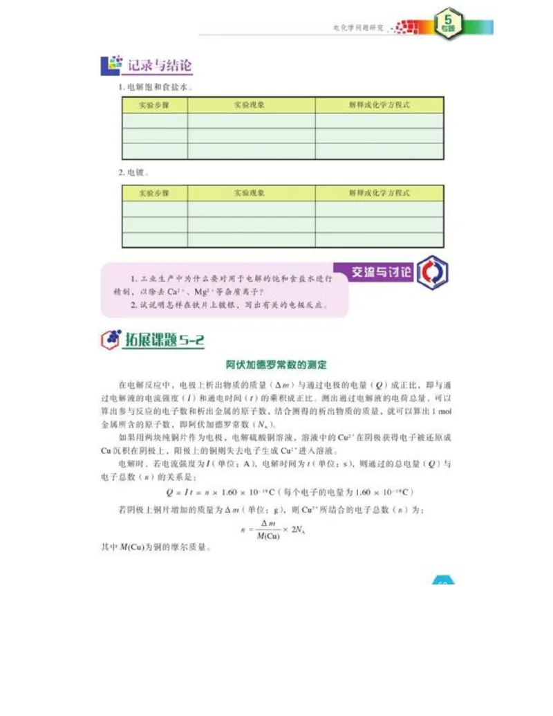 苏教版高中化学选修6《实验化学》_4-教培资料-26年最新资料-同步更新_初中高中教资_03科三专项（进去保存报考的学科即可）_02科三专项（笔记真题思维导图教学设计版本二）