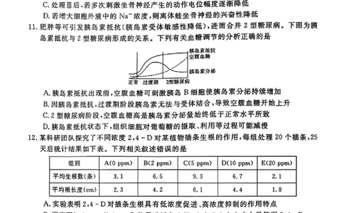 生物_2025年12月_251212华师联盟2026届高三第一学期12月质量检测联考