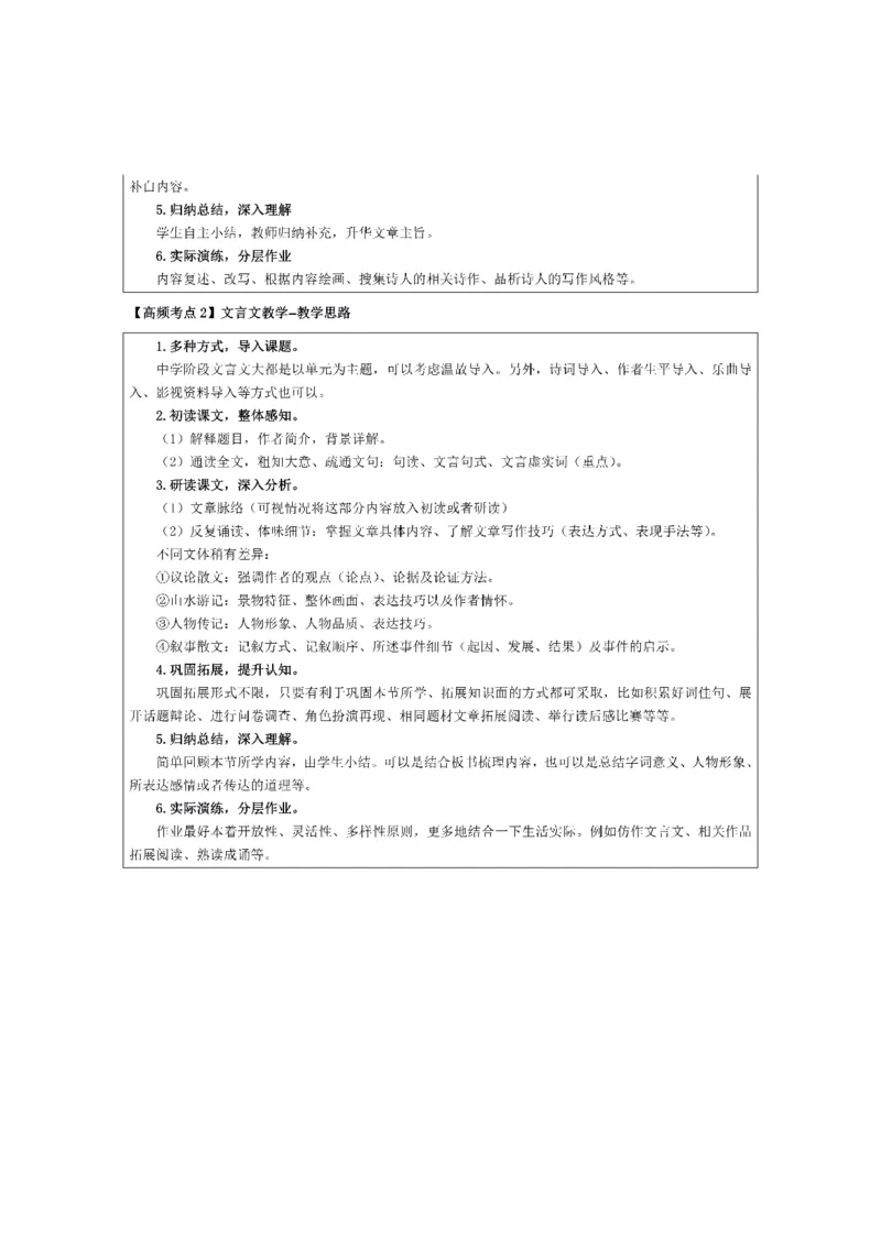 考前必背｜初中教资《语文》最全考点背诵笔记与模版，一遍上岸_4-教培资料-26年最新资料-同步更新_初中高中教资_03科三专项（进去保存报考的学科即可）