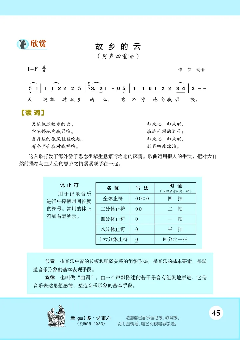 苏少版7年级音乐上册高清教材简谱_4-教培资料-26年最新资料-同步更新_初中高中教资_03科三专项（进去保存报考的学科即可）_02科三专项（笔记真题思维导图教学设计版本二）