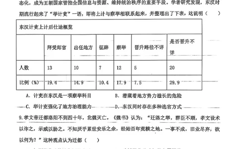 辽宁省锦州市某校2024-2025学年高二下学期第二次月考历史试卷（图片版）_2025年6月_250622辽宁省锦州市某校2024-2025学年高二下学期第二次月考