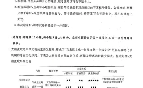 辽宁省名校联盟2025-2026学年高三上学期12月月考历史试题+答案_2025年12月_251209辽宁名校联盟2026届高三上学期12月联考