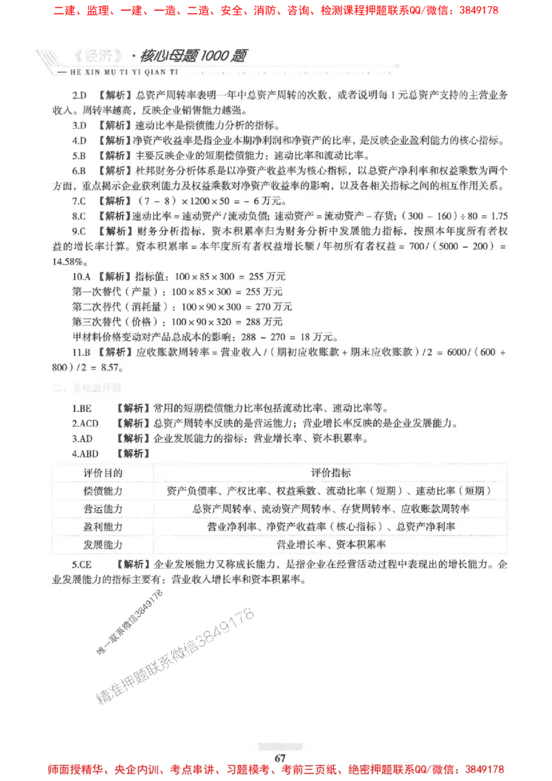 2025一建经济-核心母题1000题（新版）推荐_2026年一级建造师_2026年一建经济_2025年一建经济SVIP_01-精华文档✿电子教材✿历年真题_66-经济《核心母题1000题-新版》SMR推荐