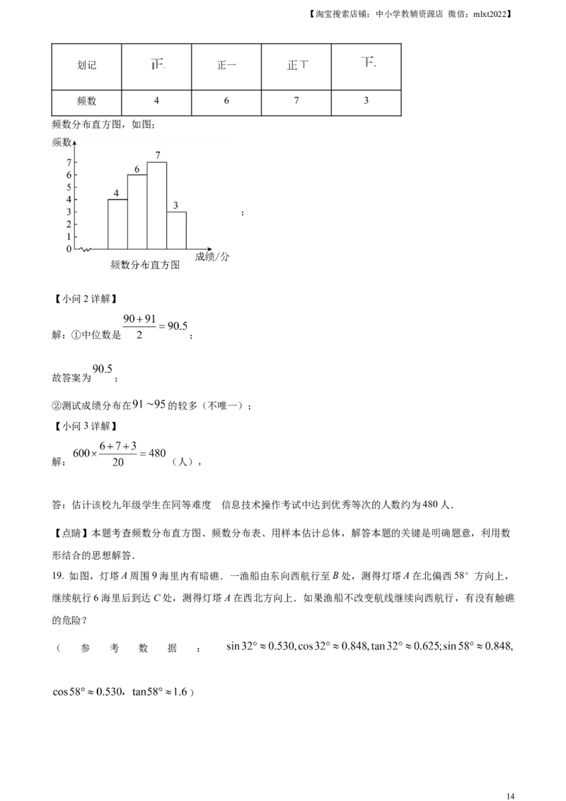 精品解析：2023年山东省临沂市中考数学真题（解析版）_中考真题_2.数学中考真题2015-2024年_2023中考数学真题7.20_精品解析：2023年山东省临沂市中考数学真题