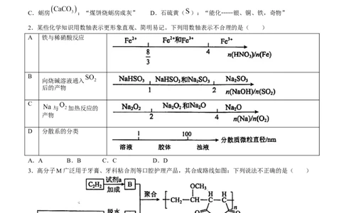 福建省泉州市培元中学2024届高三上学期12月月考化学_2024届福建省泉州市培元中学高三上学期12月月考