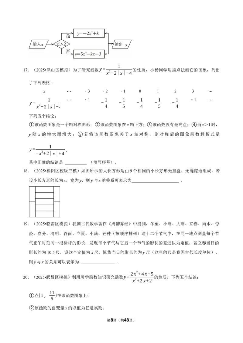 2026年中考数学常考考点专题之函数基础知识_162026年中考七科常考考点专题资料_002中考数学常考考点专题