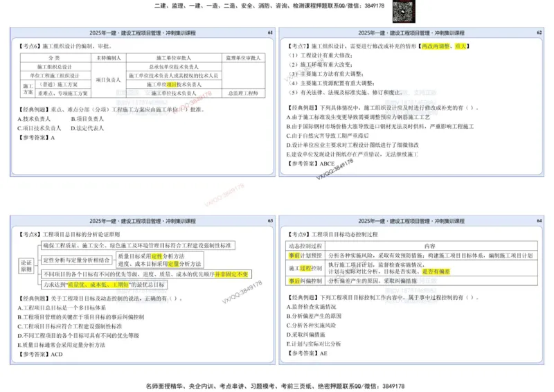 2025一建项目管理集训冲刺讲义_2026年一级建造师_2026年一建管理_2025年一建管理SVIP_02-基础精讲✿高端面授✿深度强化_28-管理《自营全系班》赵爱林SMR推荐