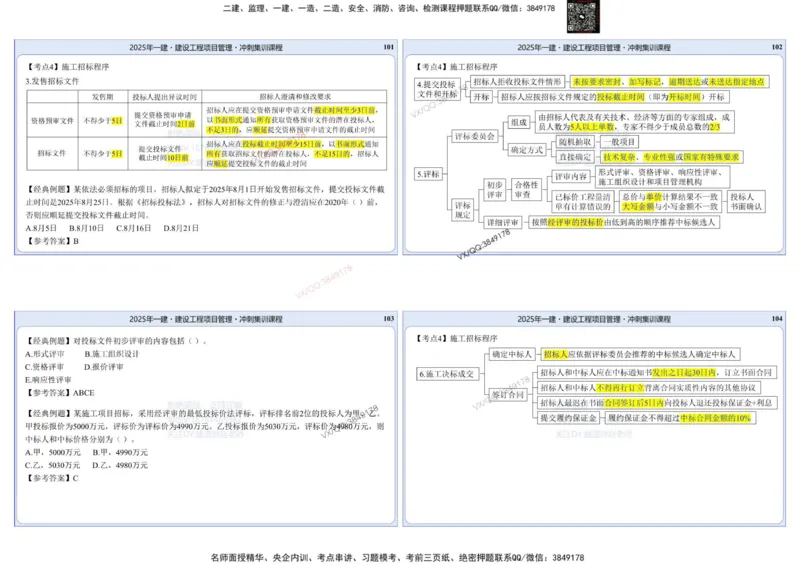 2025一建项目管理集训冲刺讲义_2026年一级建造师_2026年一建管理_2025年一建管理SVIP_02-基础精讲✿高端面授✿深度强化_28-管理《自营全系班》赵爱林SMR推荐
