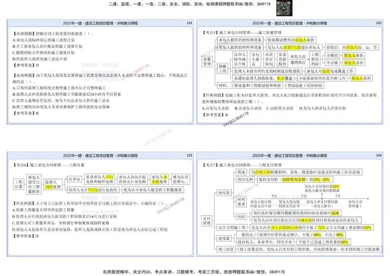 2025一建项目管理集训冲刺讲义_2026年一级建造师_2026年一建管理_2025年一建管理SVIP_02-基础精讲✿高端面授✿深度强化_28-管理《自营全系班》赵爱林SMR推荐