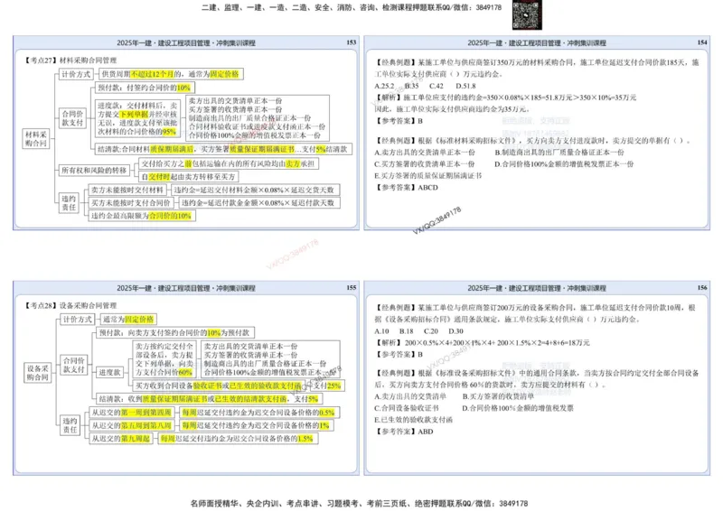 2025一建项目管理集训冲刺讲义_2026年一级建造师_2026年一建管理_2025年一建管理SVIP_02-基础精讲✿高端面授✿深度强化_28-管理《自营全系班》赵爱林SMR推荐