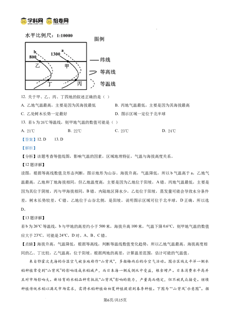 黑龙江省双鸭山市第一中学2024-2025学年高二下学期6月月考（解析版）_2025年6月_250622黑龙江省双鸭山市第一中学2024-2025学年高二下学期6月月考
