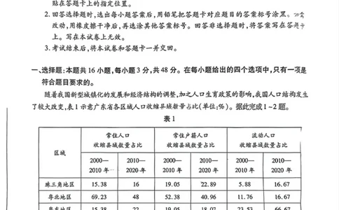 湖南省天一大联考暨郴州市教学质量检测（郴州二检怀化统考）地理PDF版含解析_2025年1月_250101湖南省天一大联考暨郴州市教学质量检测（郴州二检怀化统考）