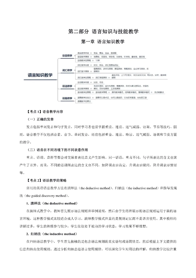 考前必背｜高中教资《英语》最全考点背诵笔记与模版，一遍上岸_4-教培资料-26年最新资料-同步更新_初中高中教资_03科三专项（进去保存报考的学科即可）