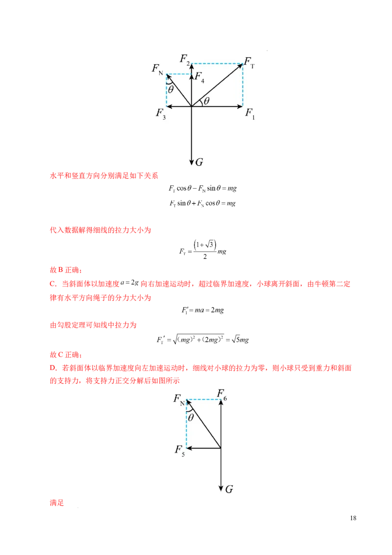 专题15等时圆问题和临界问题（新高考通用）（解析版）_1多考区联考试卷_0108好题汇编备战2024-2025学年高一物理上学期期末真题分类汇编（新高考通用）