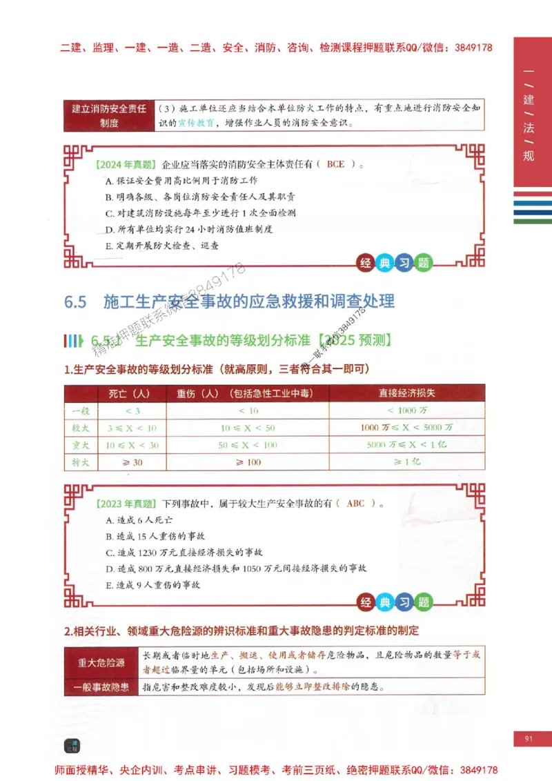 2025年一建-法规-四色笔记高清_2026年一级建造师_2026年一建法规_2025年一建法规SVIP_01-精华文档✿电子教材✿历年真题_17-法规《新版-四色笔记》SMR推荐