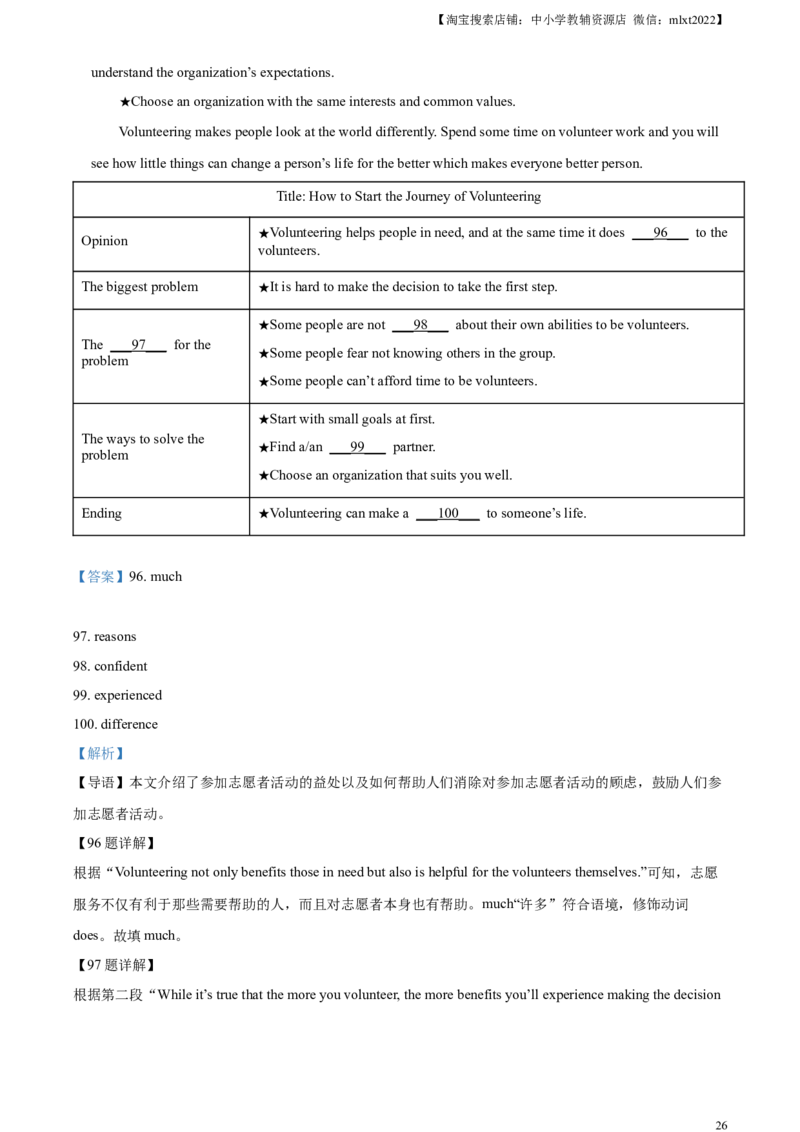 精品解析：2023年辽宁省营口市中考英语真题（解析版）_中考真题_3.英语中考真题2015-2024年_2023中考英语真题7.20_精品解析：2023年辽宁省营口市中考英语真题