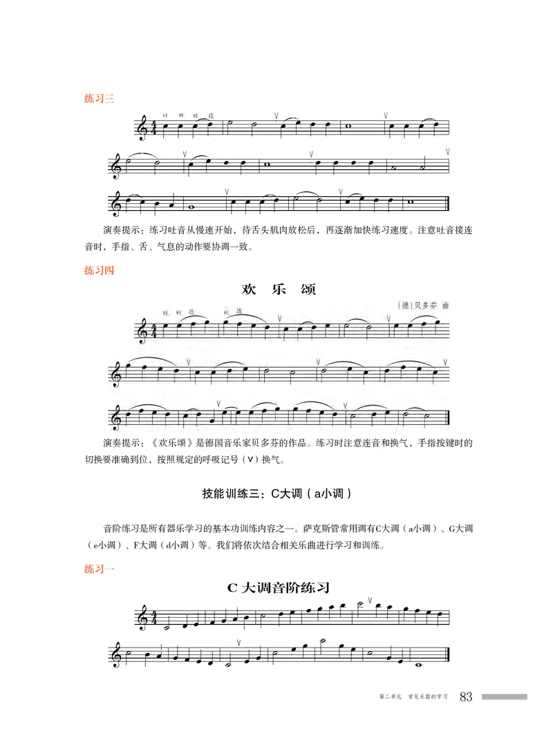 粤教版音乐必修3高清教材_4-教培资料-26年最新资料-同步更新_初中高中教资_03科三专项（进去保存报考的学科即可）_02科三专项（笔记真题思维导图教学设计版本二）