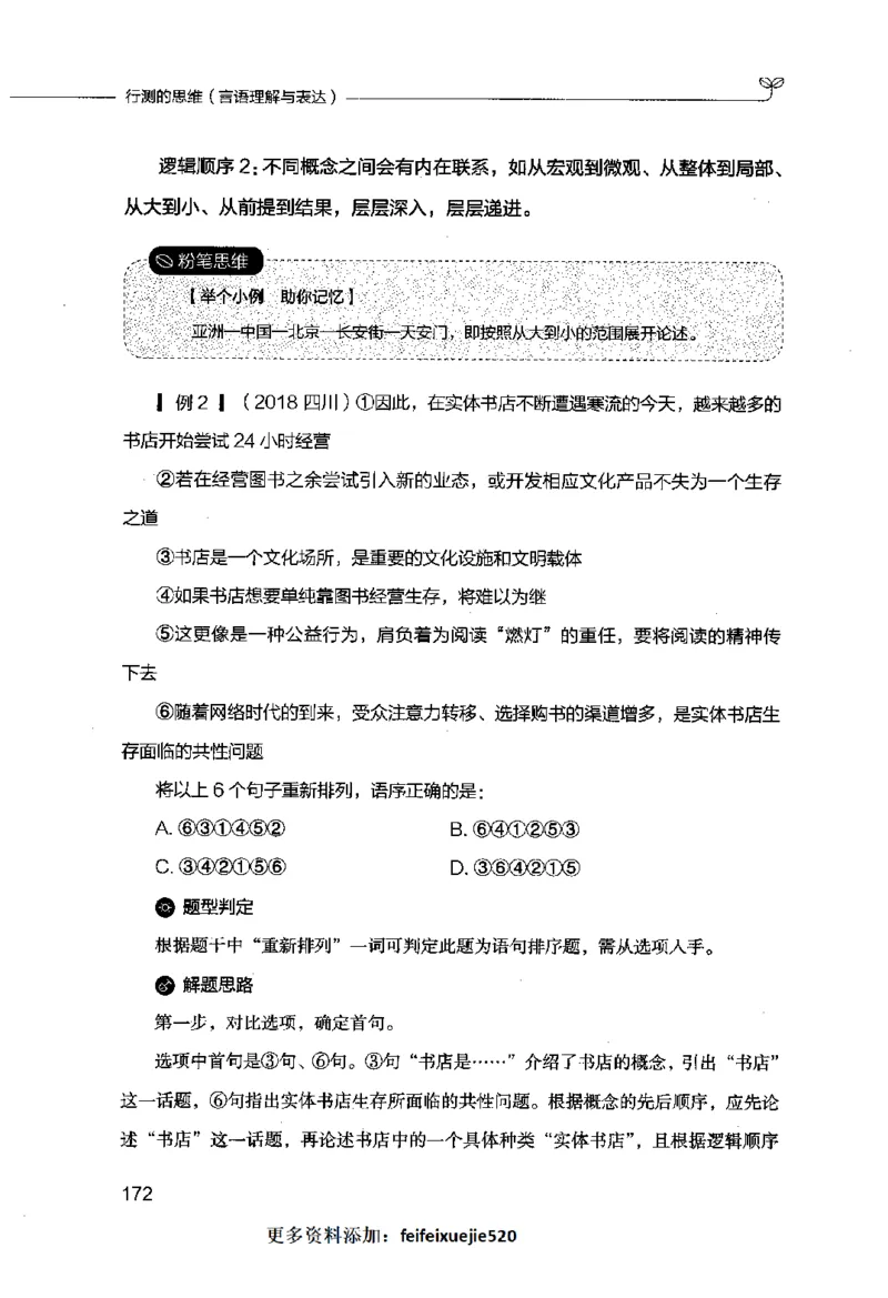行测的思维（言语理解与表达）_26吉林考备考资料包_04行测资料包（笔记图推导图等）_03行测的思维