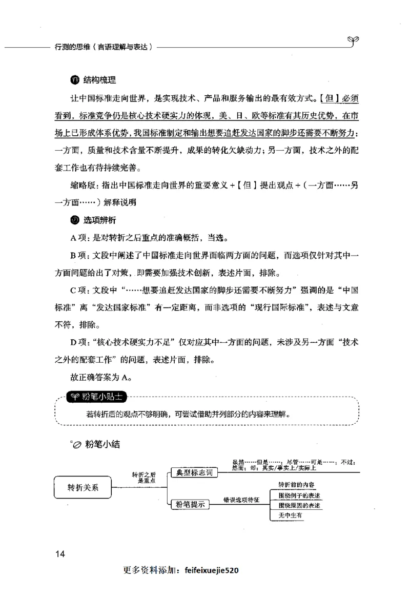 行测的思维（言语理解与表达）_26吉林考备考资料包_04行测资料包（笔记图推导图等）_03行测的思维