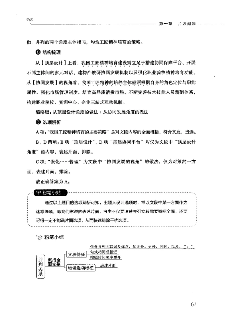 行测的思维（言语理解与表达）_26吉林考备考资料包_04行测资料包（笔记图推导图等）_03行测的思维