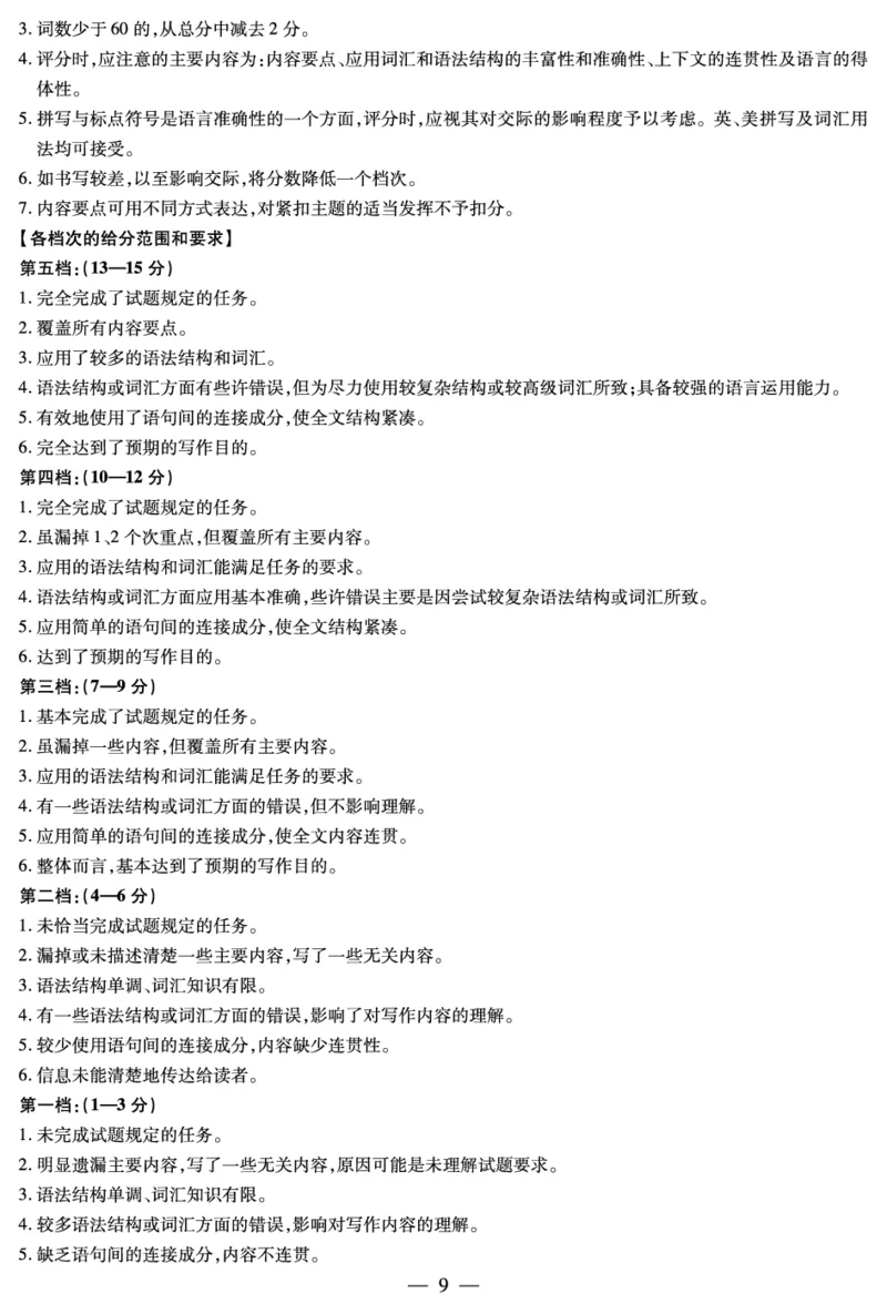 英语-高三顶尖计划(二)答案_2025年12月_251211河南省、陕西甘肃省2025-2026学年（上）高三年级顶尖计划（二）（全科）_12.9-10高三顶尖计划2答案