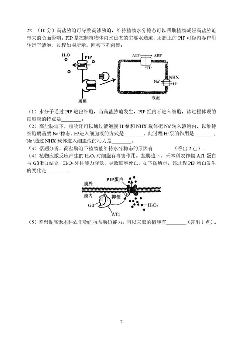 黑龙江省龙东十校联盟2026届高三上学期期中考试生物试卷（含答案）_251106黑龙江省龙东十校联盟2026届高三上学期期中考试试卷（全科）