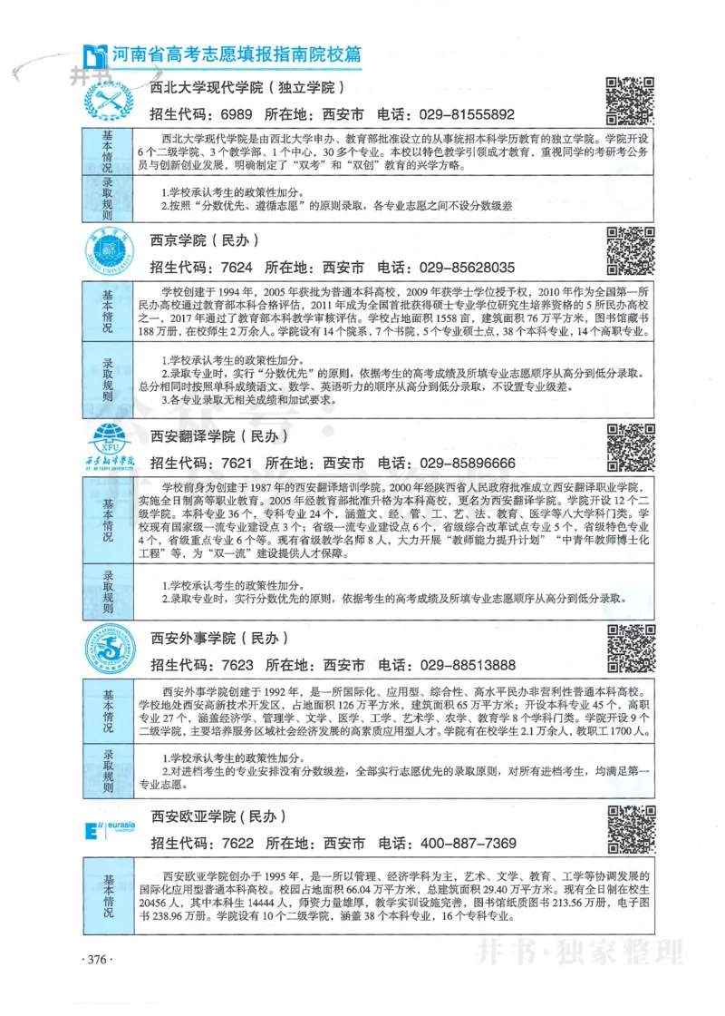 2024河南省高考志愿填报指南院校篇_1.高考2025全国各省真题+答案_必看高考志愿填报价值2999_高考志愿填报_13-河南_河南全套